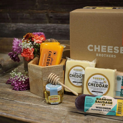 "Hope You're Feeling Cheddar Soon" Gift Basket