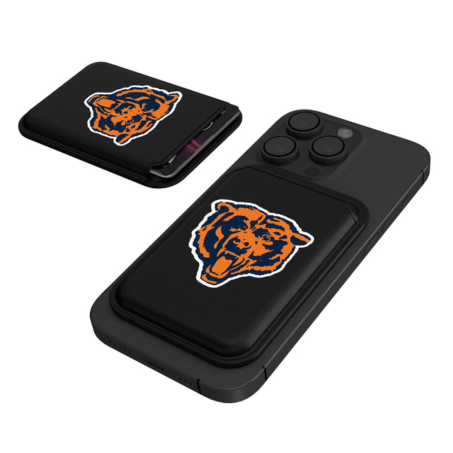 Bears Black Magnetic Credit Card Wallet Historic Insignia