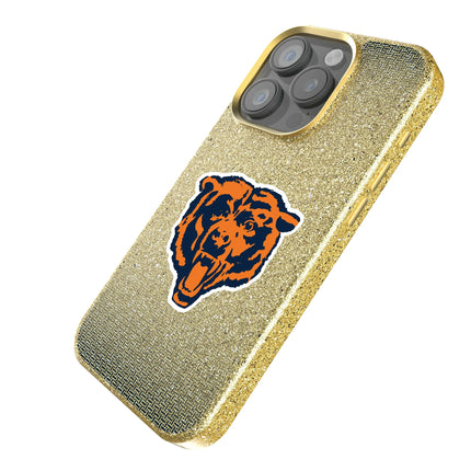 Chicago Bears Bling Phone Case Historic Linen for iPhone