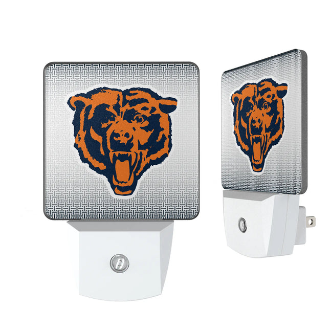Chicago Bears Night Light 2-Pack Historic Linen