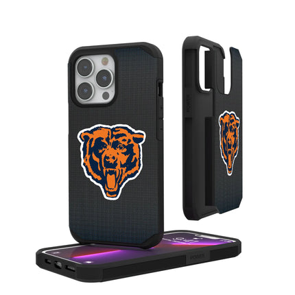 Chicago Bears Rugged Phone Case Historic Linen for iPhone