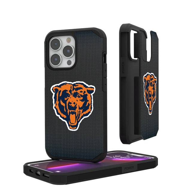 Chicago Bears Rugged Phone Case Historic Linen for iPhone