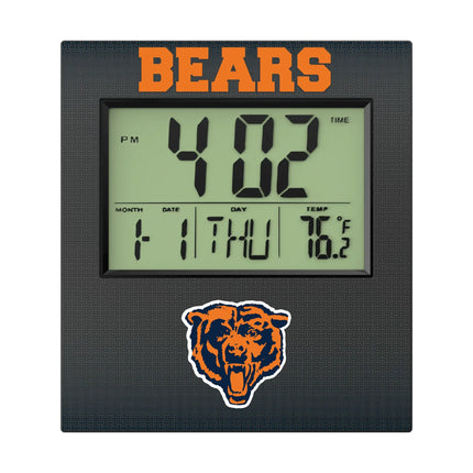 Chicago Bears Wall Clock Historic Linen