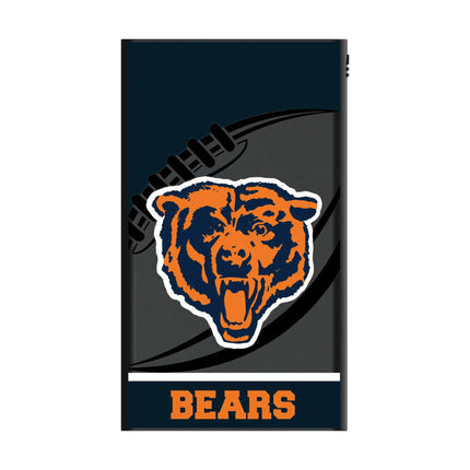 Chicago Bears 5000mAh Flat Powerbank Historic Passtime