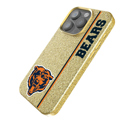 Chicago Bears Bling Phone Case Historic Sidebar for iPhone