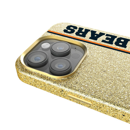 Chicago Bears Bling Phone Case Historic Sidebar for iPhone