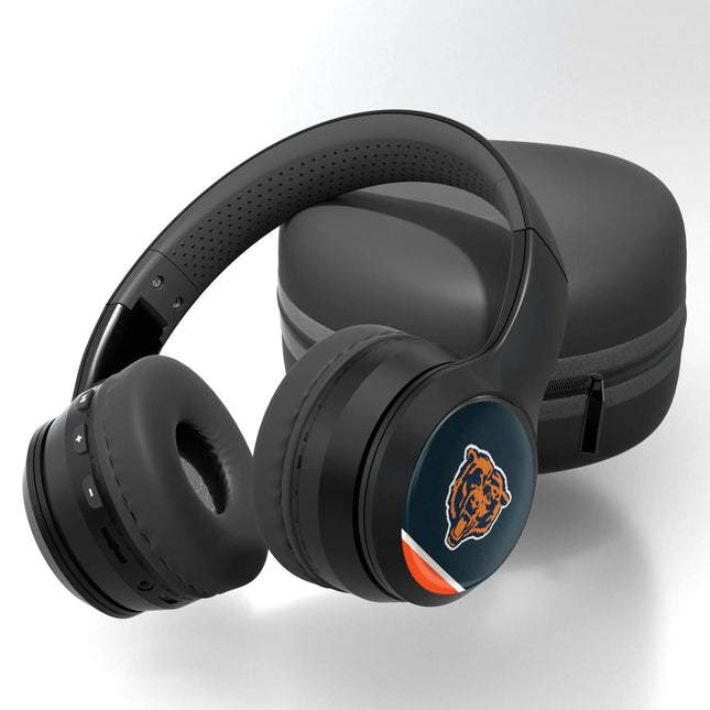Bears Over-Ear BT Headphones With Case Historic Stripe