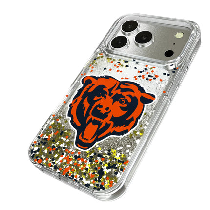 Chicago Bears Glitter Phone Case Confetti for iPhone