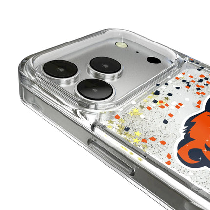 Chicago Bears Glitter Phone Case Confetti for iPhone