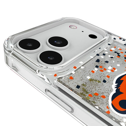 Chicago Bears Confetti Glitter Phone Case for Apple iPhone