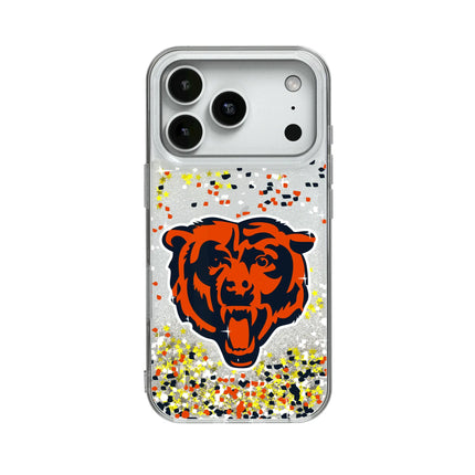Chicago Bears Confetti Glitter Phone Case for Apple iPhone