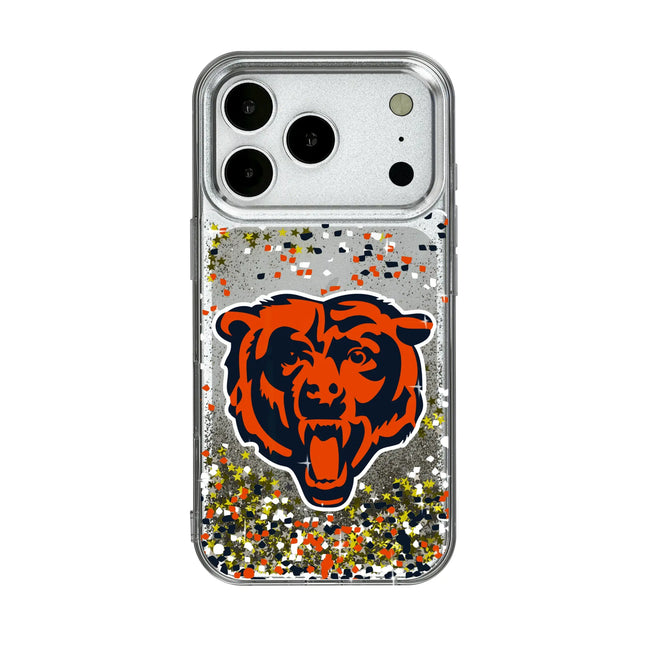 Chicago Bears Glitter Phone Case Confetti for iPhone