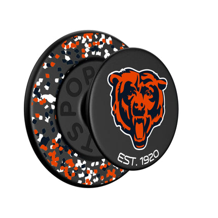 Chicago Bears PopSockets Magnetic Grip & Stand Confetti