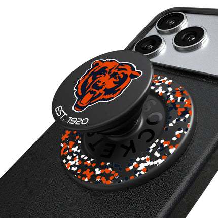 Chicago Bears PopSockets Magnetic Grip & Stand Confetti