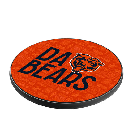 Chicago Bears 15-Watt Wireless Charger Deco
