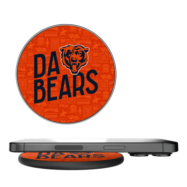 Chicago Bears 15-Watt Wireless Charger Deco