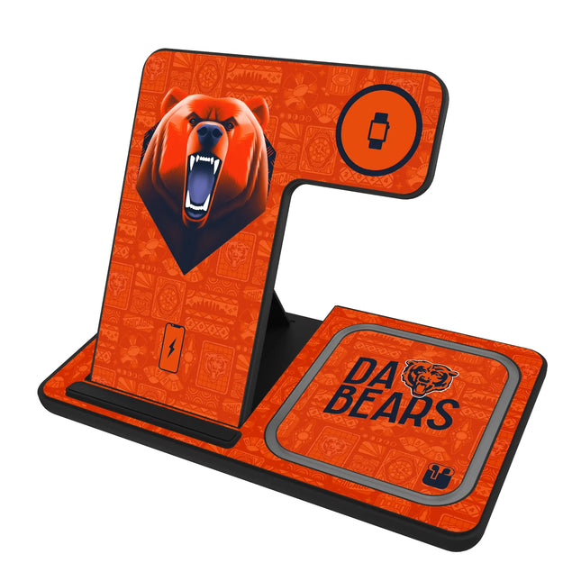 Chicago Bears 3 in 1 Charging Station Deco