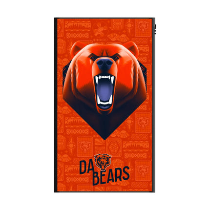 Chicago Bears 5000mAh Flat Powerbank Deco