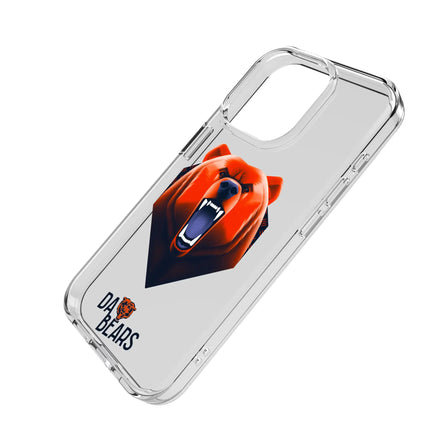 Chicago Bears Clear Phone Case Deco for iPhone