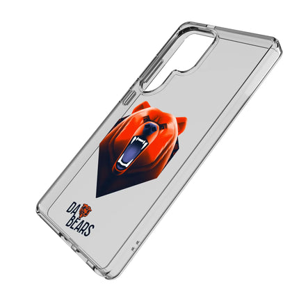 Chicago Bears Clear Phone Case Deco for Samsung Galaxy