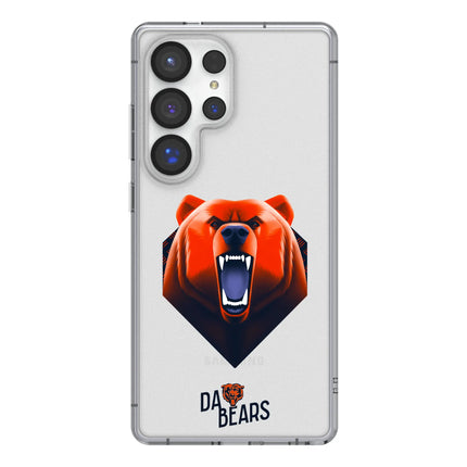 Chicago Bears Clear Phone Case Deco for Samsung Galaxy
