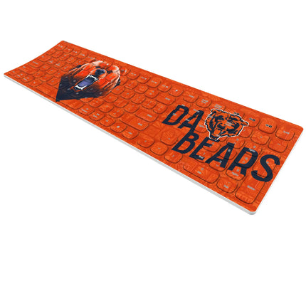 Chicago Bears Deco Curved Wireless Keyboard