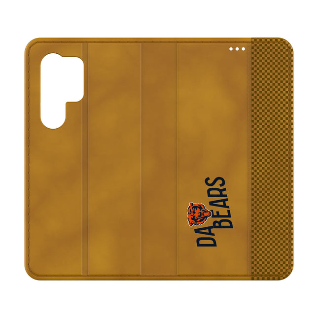 Chicago Bears Folio Phone Case Deco for Samsung Galaxy