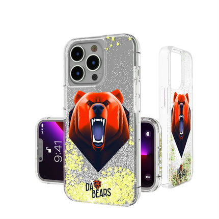 Chicago Bears Glitter Phone Case Deco for iPhone