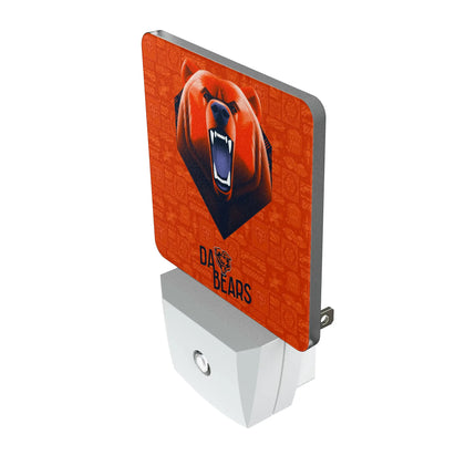 Chicago Bears Night Light 2-Pack Deco