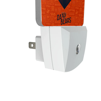 Chicago Bears Night Light 2-Pack Deco