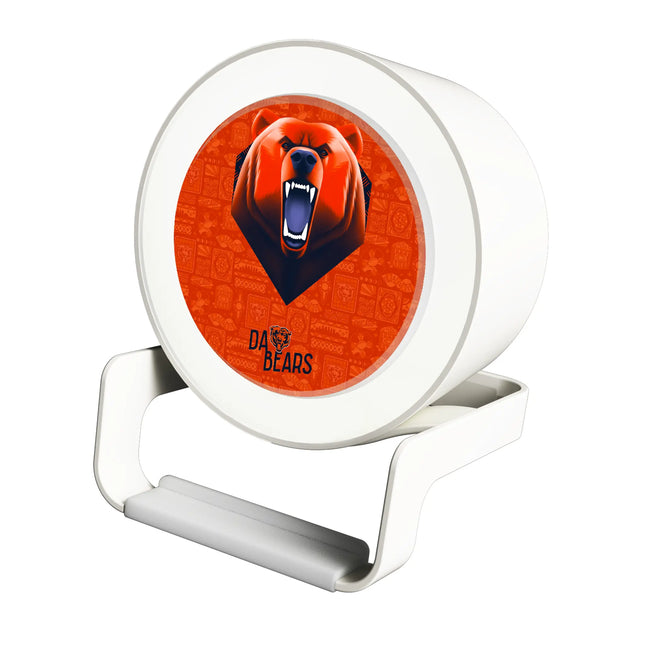 Chicago Bears Night Light Charger & Bluetooth Speaker Deco