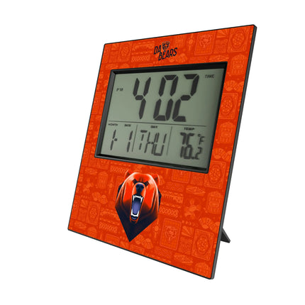 Chicago Bears Wall Clock Deco