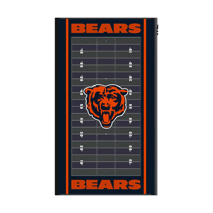 Chicago Bears 5000mAh Flat Powerbank Field
