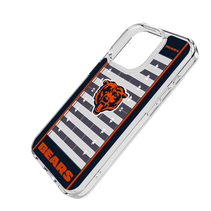 Chicago Bears Clear Phone Case Field for iPhone