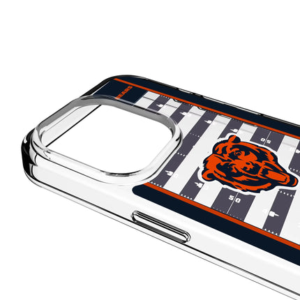 Chicago Bears Clear Phone Case Field for iPhone