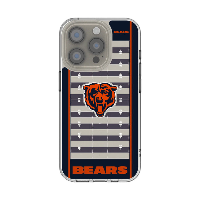 Chicago Bears Clear Phone Case Field for iPhone