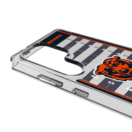 Chicago Bears Clear Phone Case Field for Samsung Galaxy