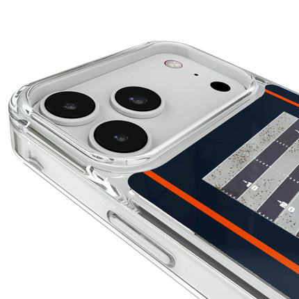 Chicago Bears Field Glitter Phone Case for Apple iPhone