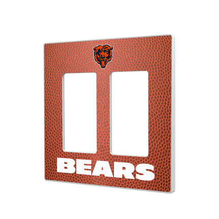Chicago Bears Hidden-Screw Light Switch Plate Football
