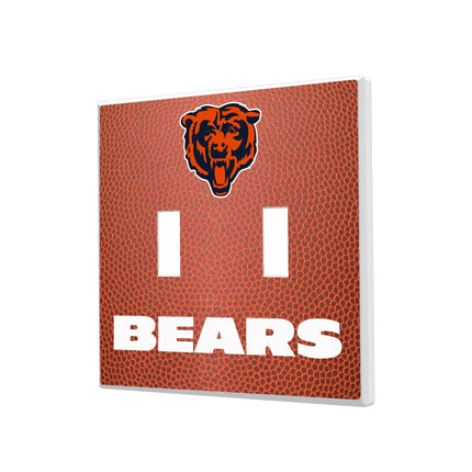 Chicago Bears Hidden-Screw Light Switch Plate Football