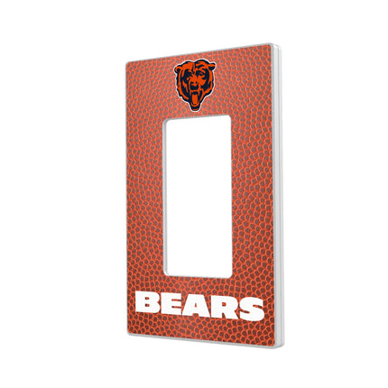 Chicago Bears Hidden-Screw Light Switch Plate Football