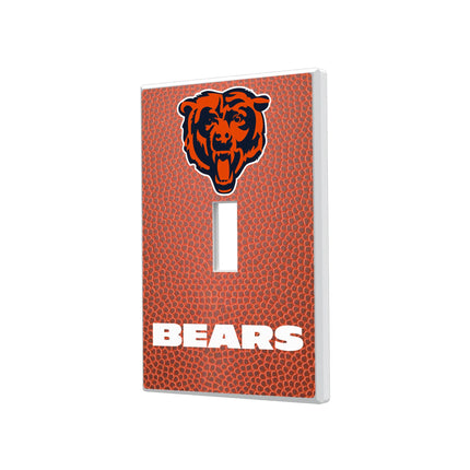 Chicago Bears Hidden-Screw Light Switch Plate Football