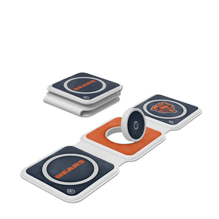 Chicago Bears Foldable 3 in 1 Charger Hatch