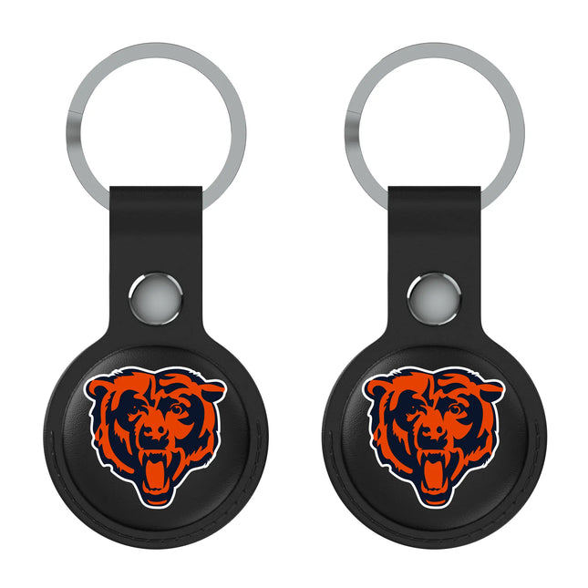 Chicago Bears Black Airtag Holder 2-Pack Insignia