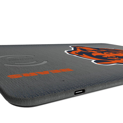 Chicago Bears 15-Watt Wireless Charger & Mouse Pad Linen