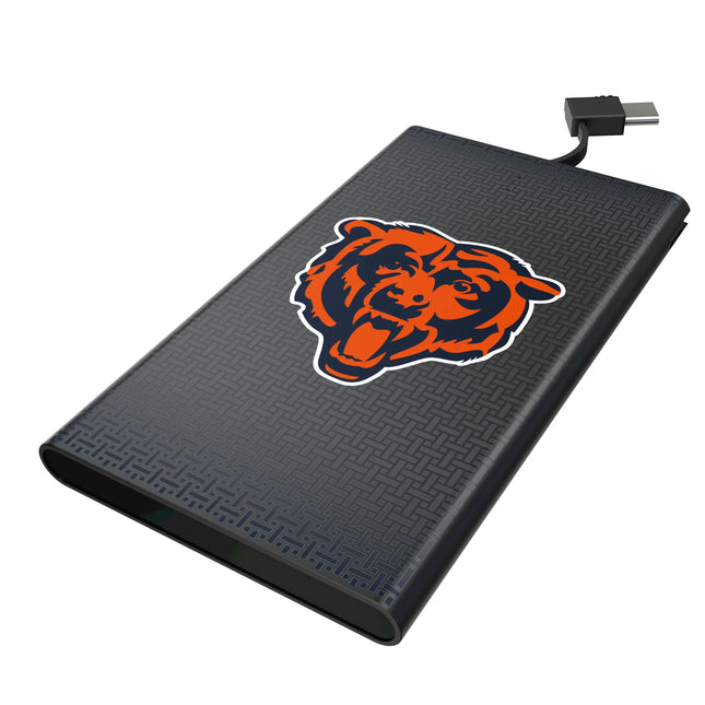 Chicago Bears 5000mAh Flat Powerbank Linen