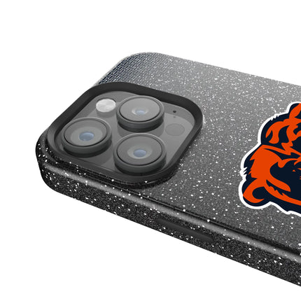 Chicago Bears Black Bling Phone Case Linen for iPhone