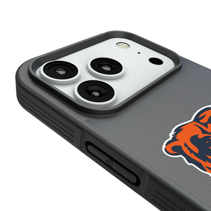 Chicago Bears Linen Bump Phone Case for Apple iPhone