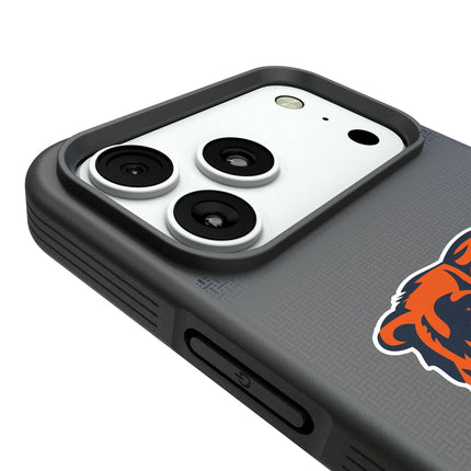 Chicago Bears Linen Bump Phone Case for Apple iPhone