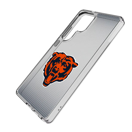 Chicago Bears Clear Phone Case Linen for Samsung Galaxy